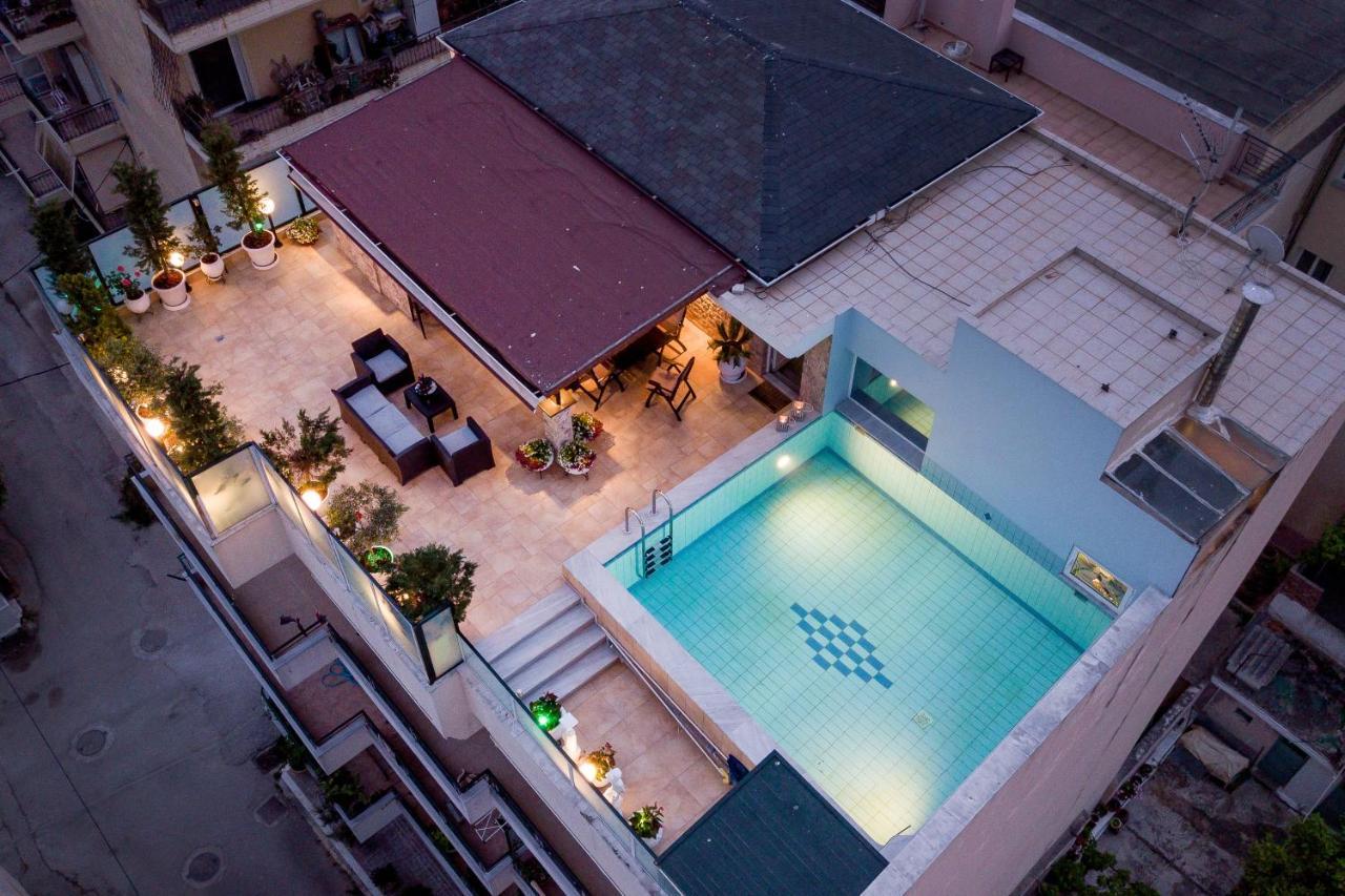 프레베자 Luxury Penthouse With Private Pool 아파트 외부 사진