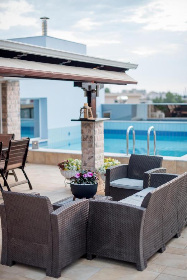 프레베자 Luxury Penthouse With Private Pool 아파트 외부 사진